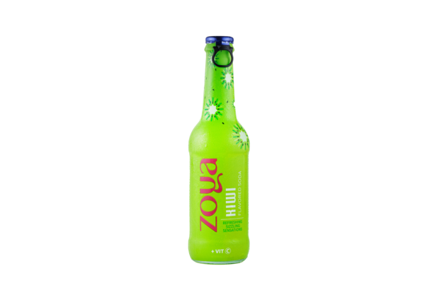 Zoya soft drink with Kiwi flavor / Glass Bottle / 12*275 ml
