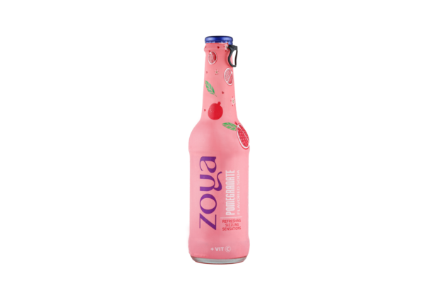 Zoya soft drink with Pomegranate flavor / Glass Bottle / 12*275 ml