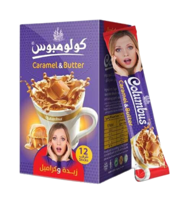 Butter Caramel Drink, Butter caramel-flavored drink / Cartoon Box / 12*12*12g