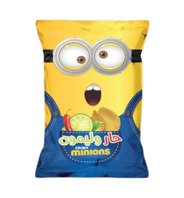 Minions Spicy and lemon chips