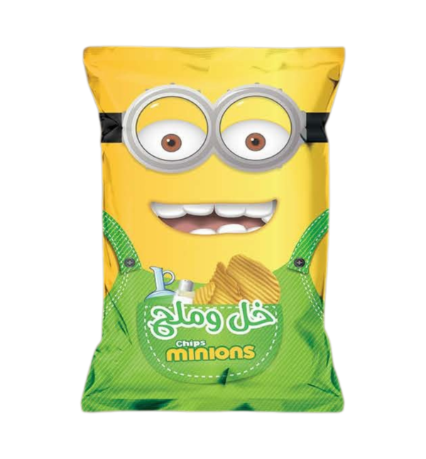 Minions Vinegar and salt chips