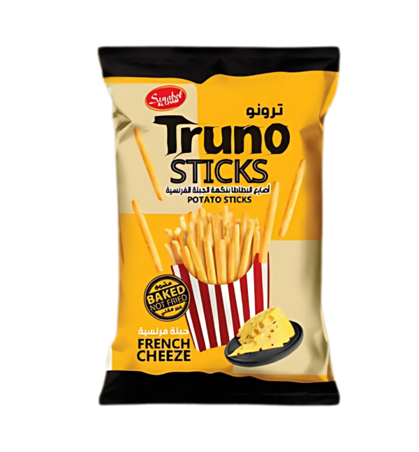 Truno French Cheese Potato Sticks / Cellophane Bag / 12*65g