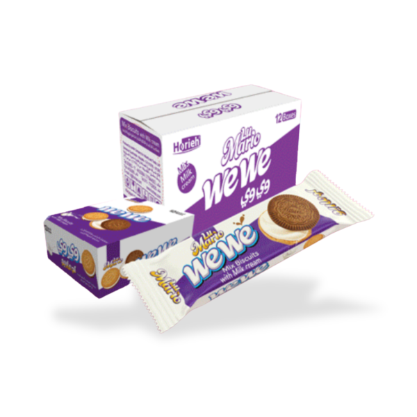 Mix Biscuits filled with Milk Cream