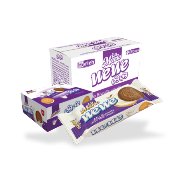 Mix Biscuits filled with Milk Cream