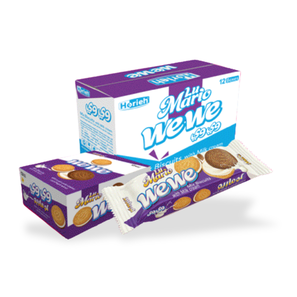 Mix Biscuits filled with Milk Cream