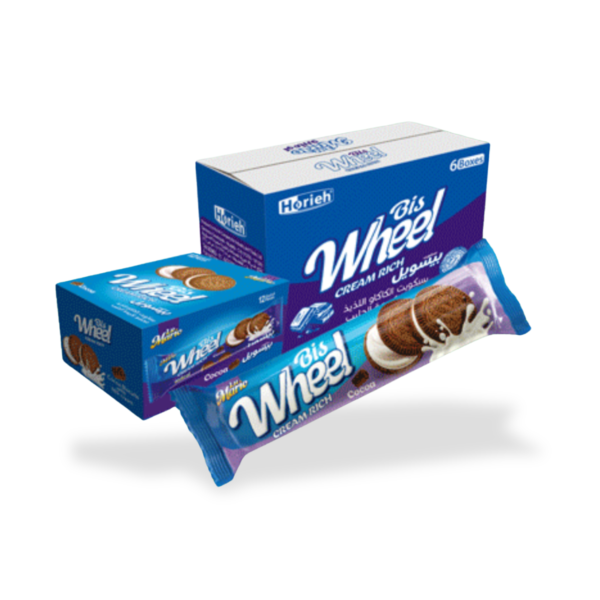 Cocoa Biscuits filled with Chocolate Cream / Cartoon Box / 4*18*105g