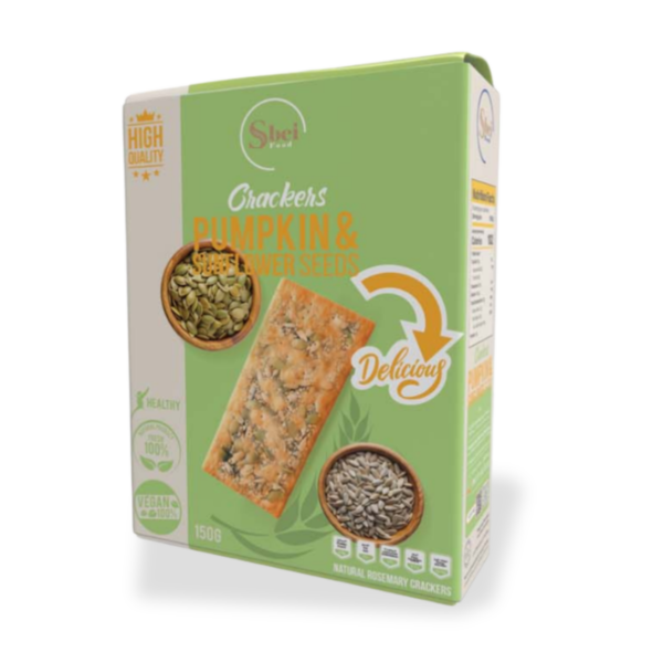 PUMPKIN& SUNFLOWER SEEDS CRACKERS