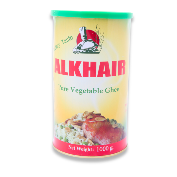 ALKHAIR Pure Vegetable Ghee / Tin Can / 16*1 kg