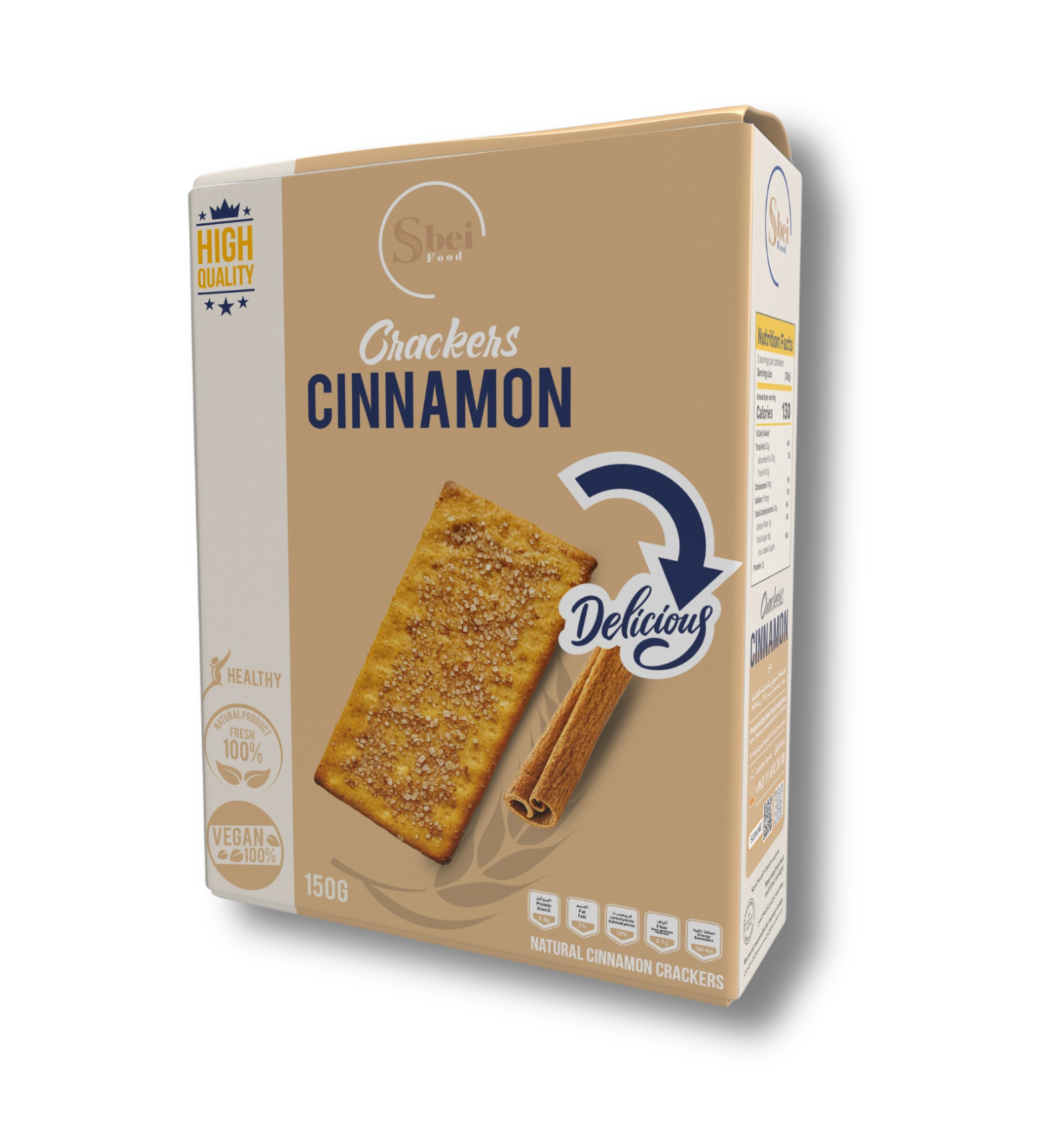 Cinnamon Crackers / Boxes / 6 / 150 g